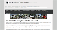Desktop Screenshot of hhrvresource.com