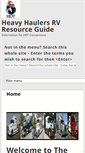 Mobile Screenshot of hhrvresource.com